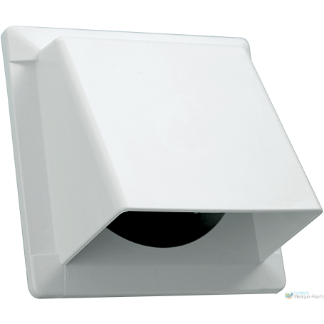 Boca salida Rectangular 140x140 Blanco