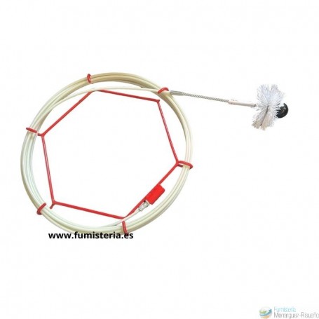 Carrete Deshollinador 10M Ø 80