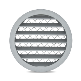 Rejilla Aluminio Con Malla Ø 250