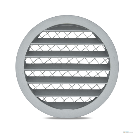 Rejilla Aluminio Con Malla Ø 250