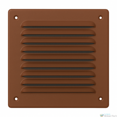 Rejilla Metálica Ladrillo165x165 con Malla Antimosquitos