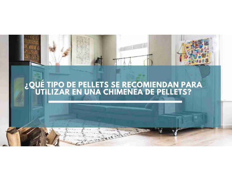 &iquest;Qu&eacute; tipo de pellets se recomiendan para utilizar en una chimenea de pellets?