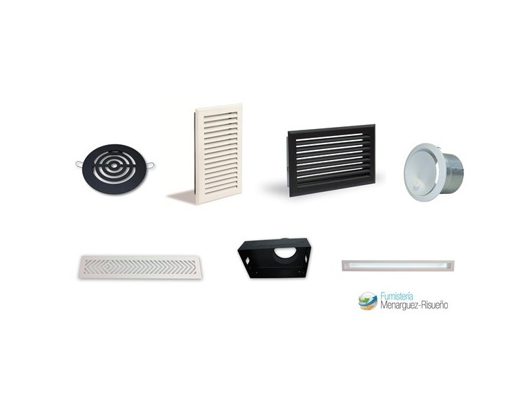 Que Rejillas para chimeneas dispones para decorar una vivienda.