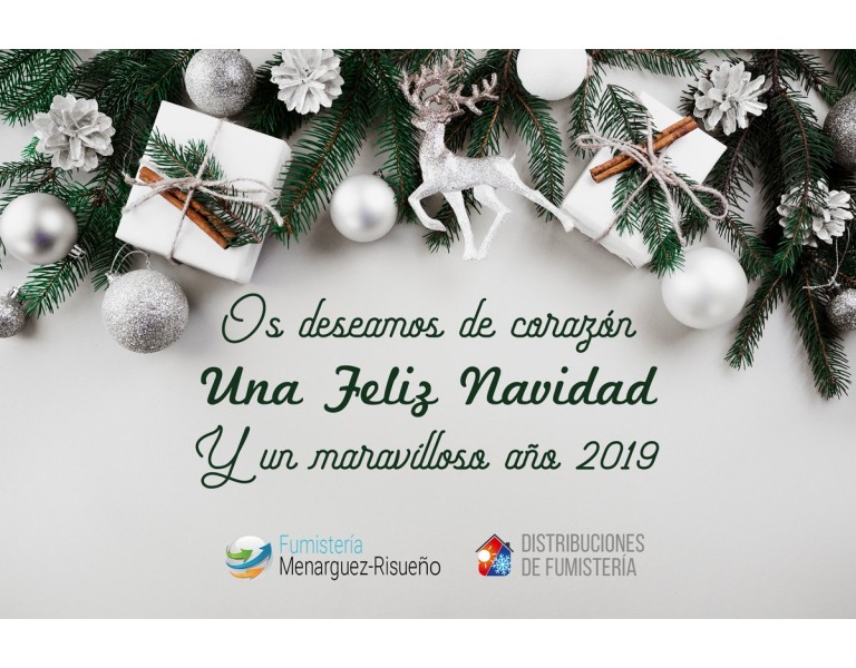 Feliz navidad y prospero año nuevo